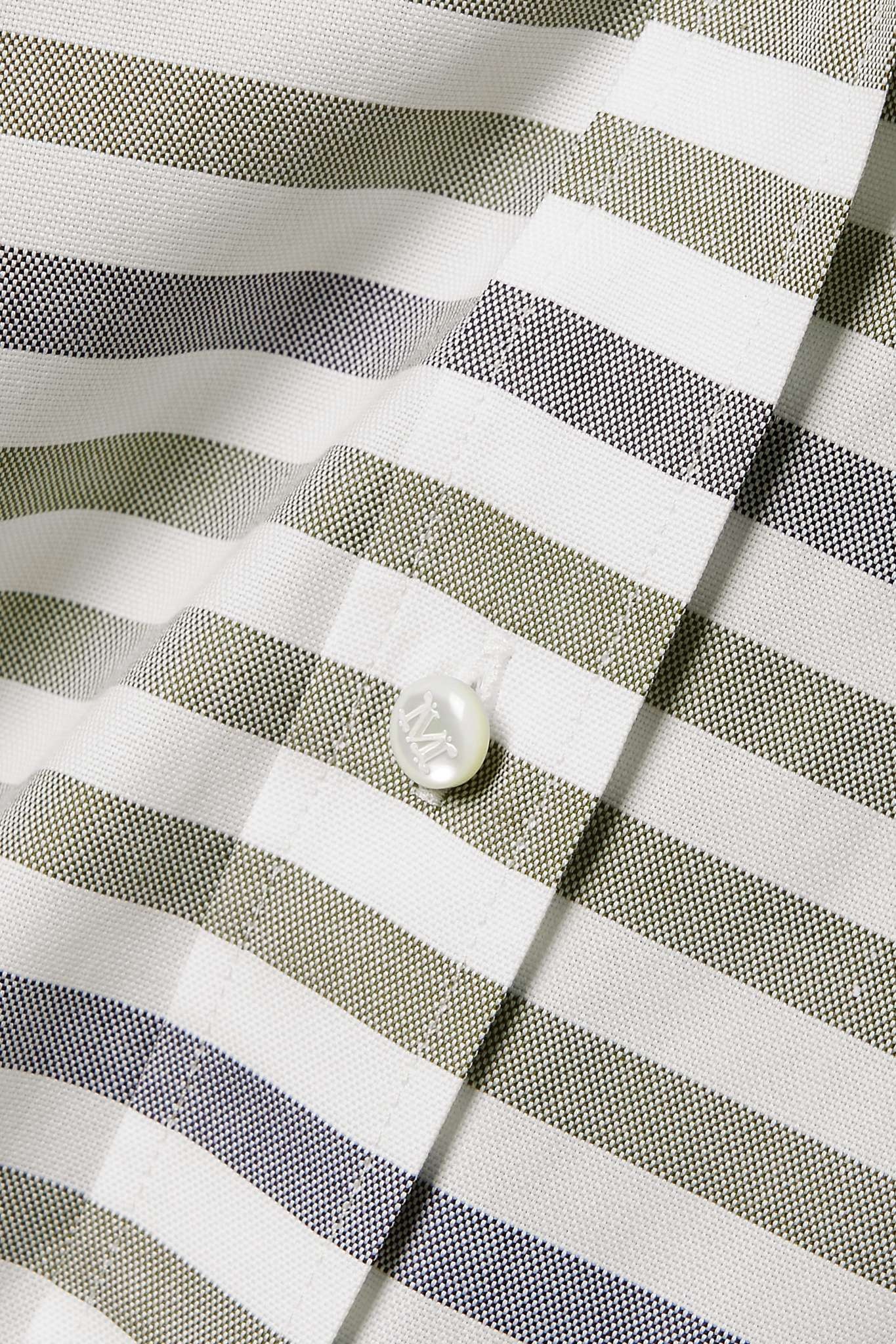 Davy striped cotton Oxford shirt - 5