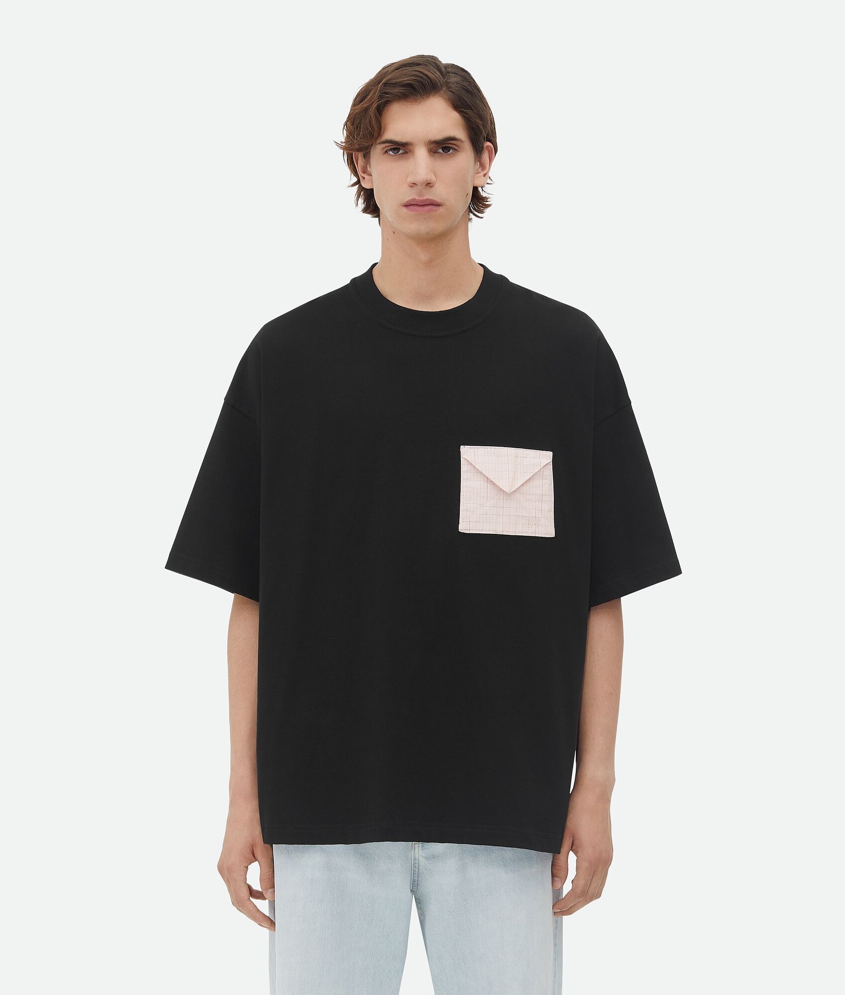 Pima Cotton Jersey Oversized T-Shirt - 1