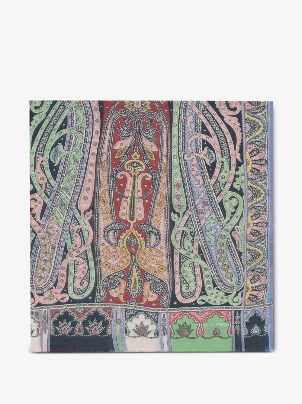 paisley-print scarf - 1