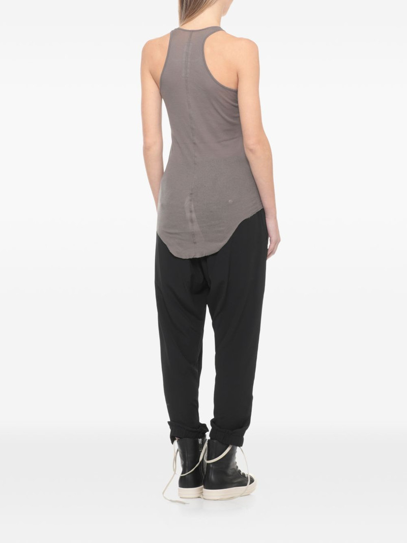 Temple Basic Rib Tank raw-hem top 4