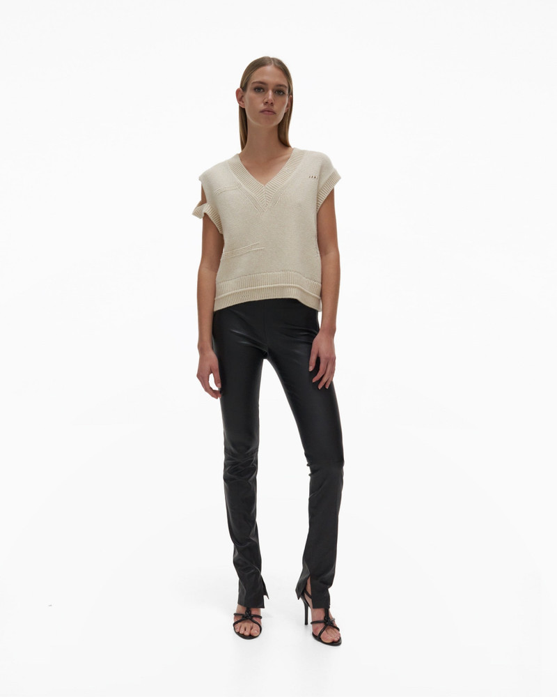 Helmut Lang CORE SLIT LEATHER PANT outlook