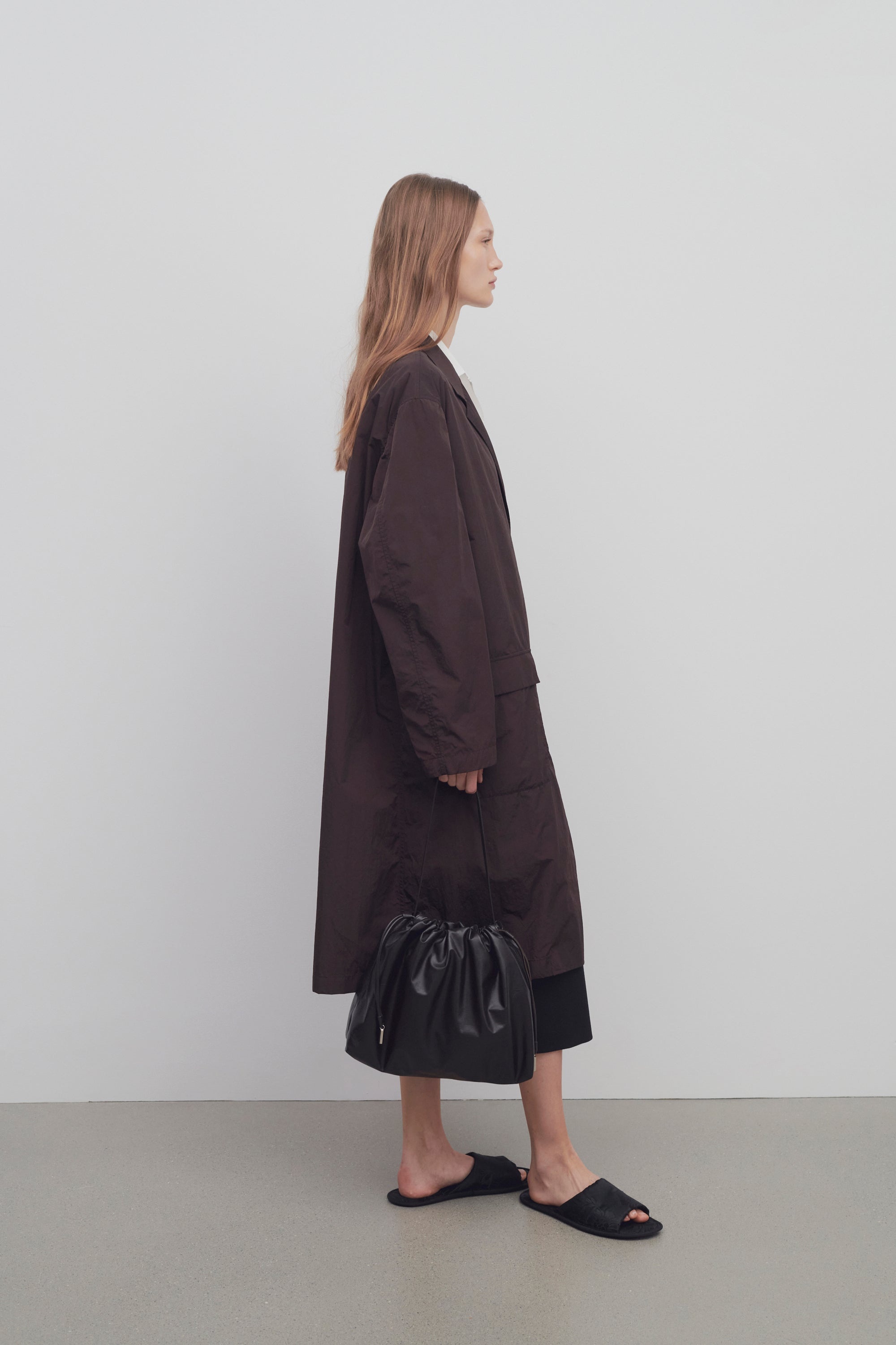 Adan Coat in Nylon - 4