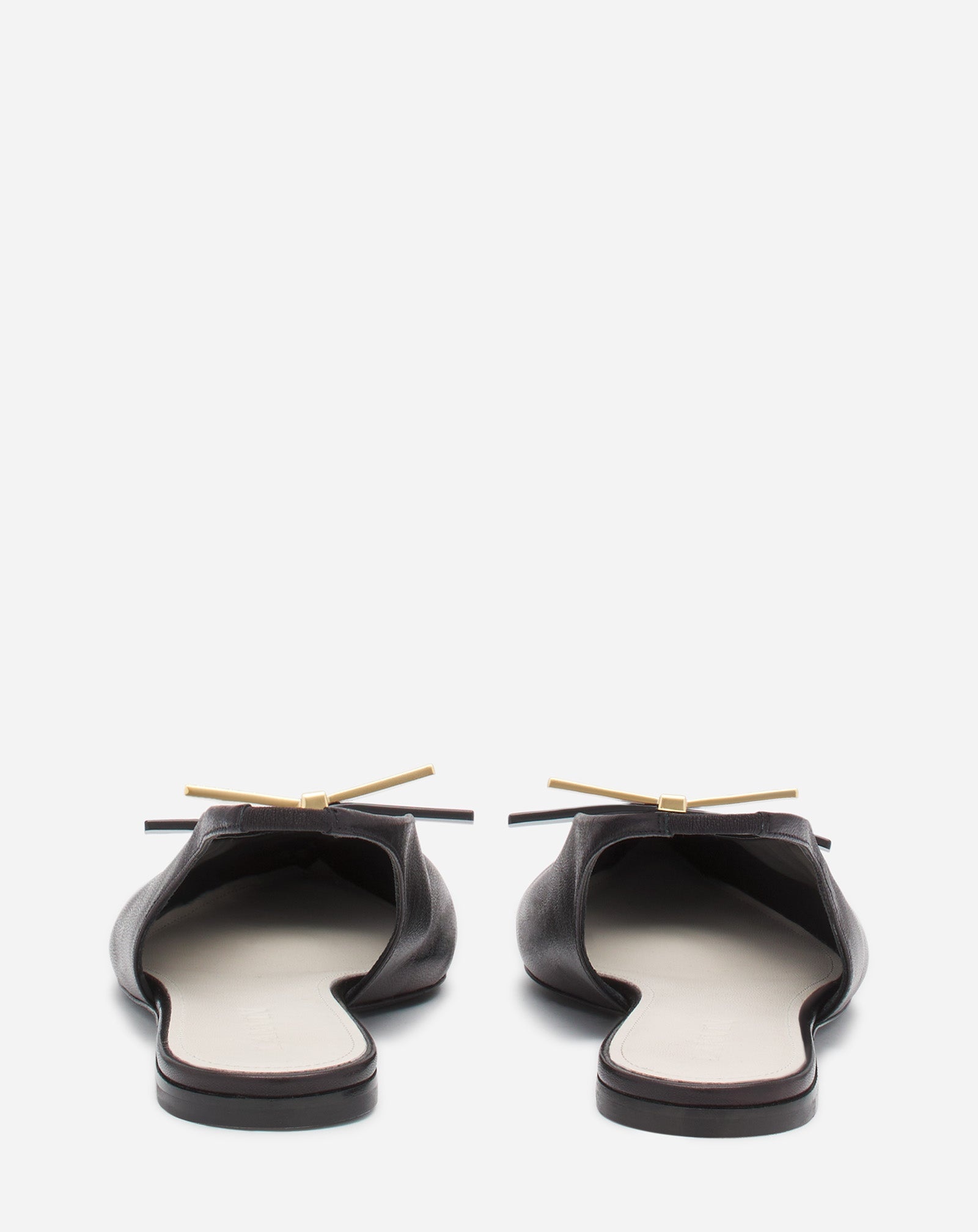 LANVIN BOW LEATHER SLINGBACK - 4