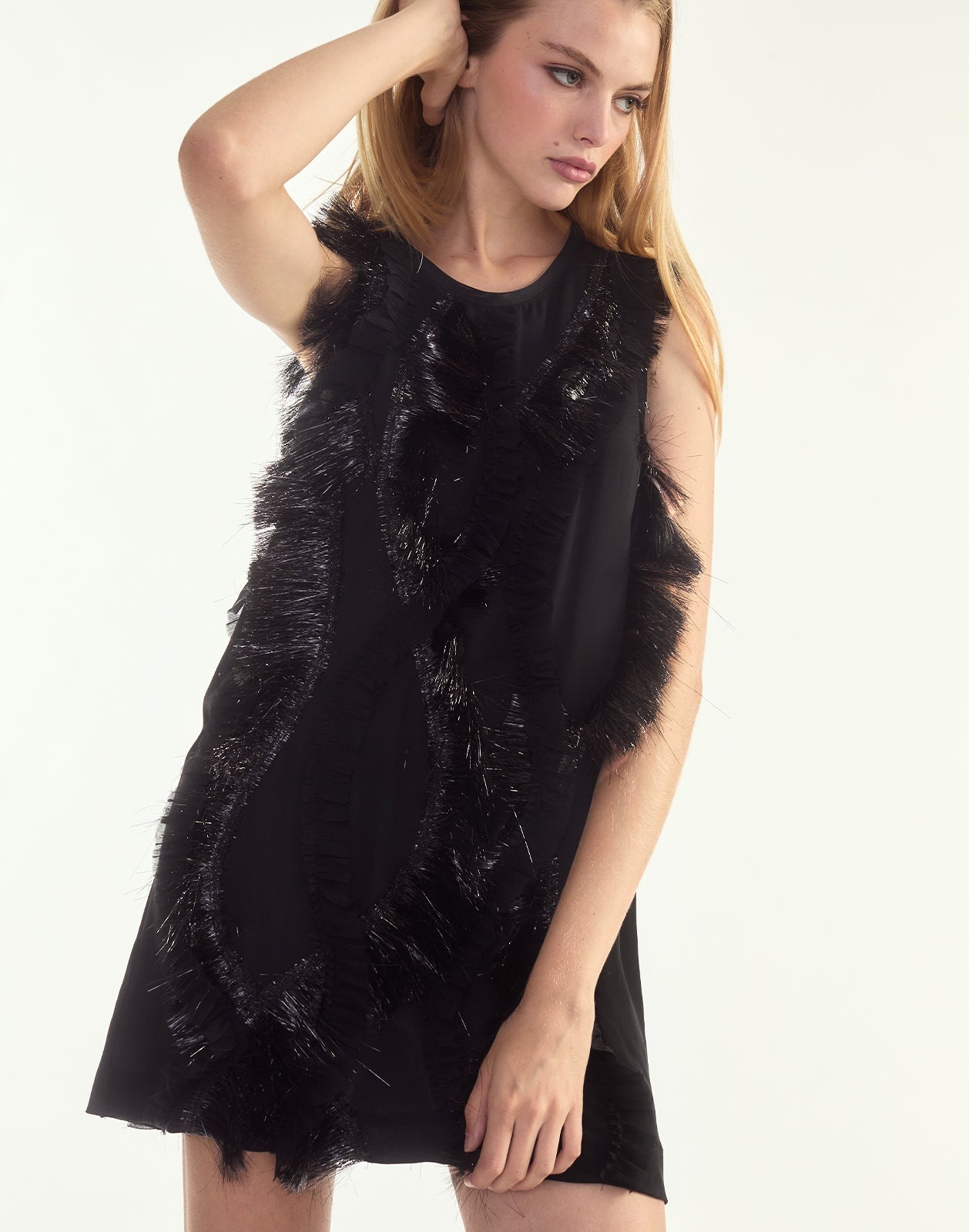 Dusk Silk Mini Dress - 6