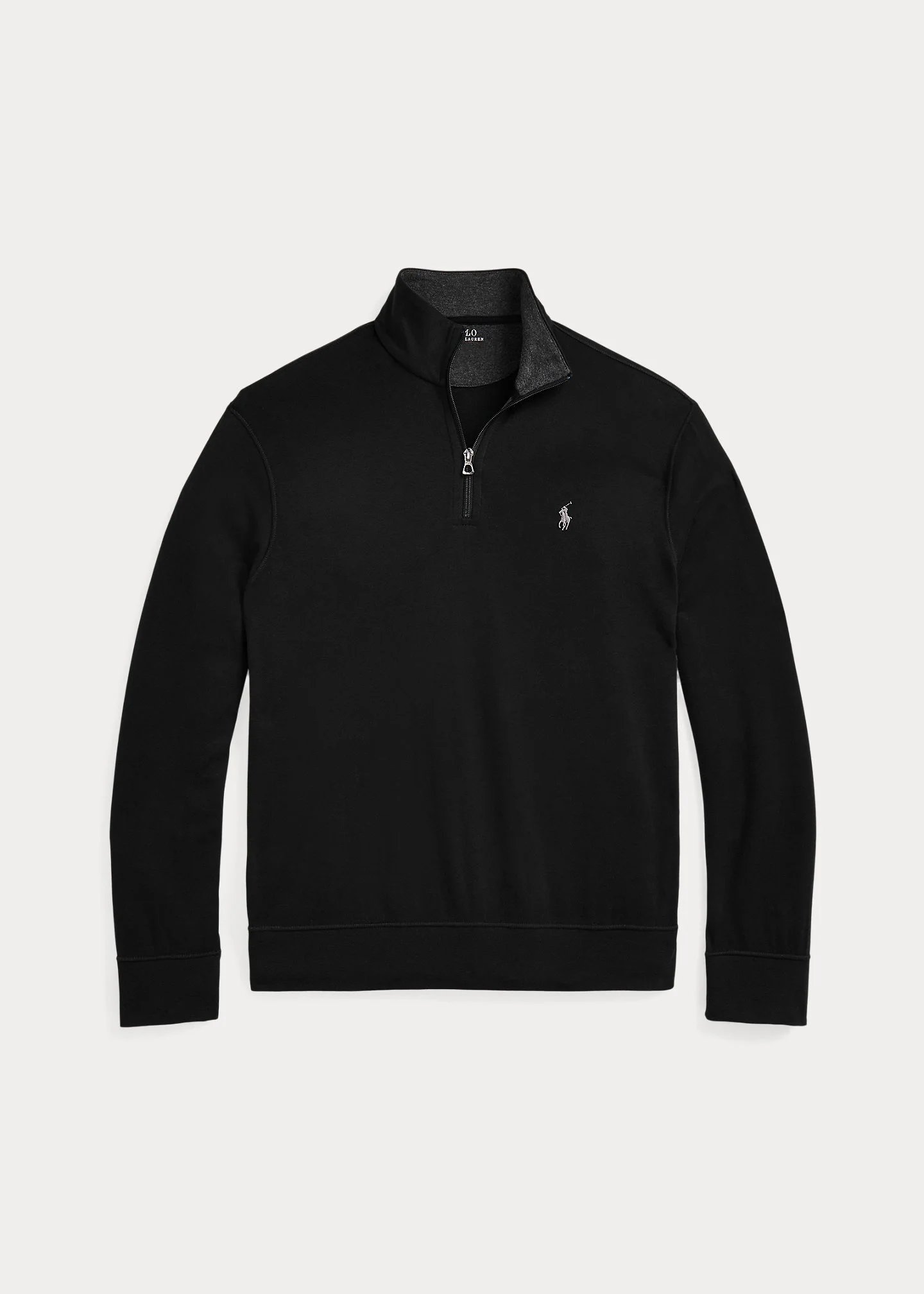 Luxury Jersey Quarter-Zip Pullover - 1