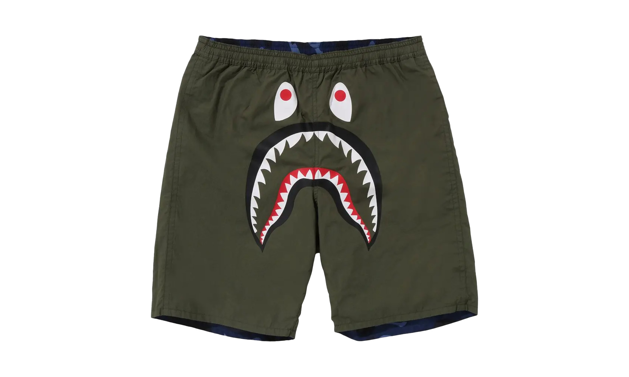 Color Camo Shark Reversible Shorts "Navy" - 2