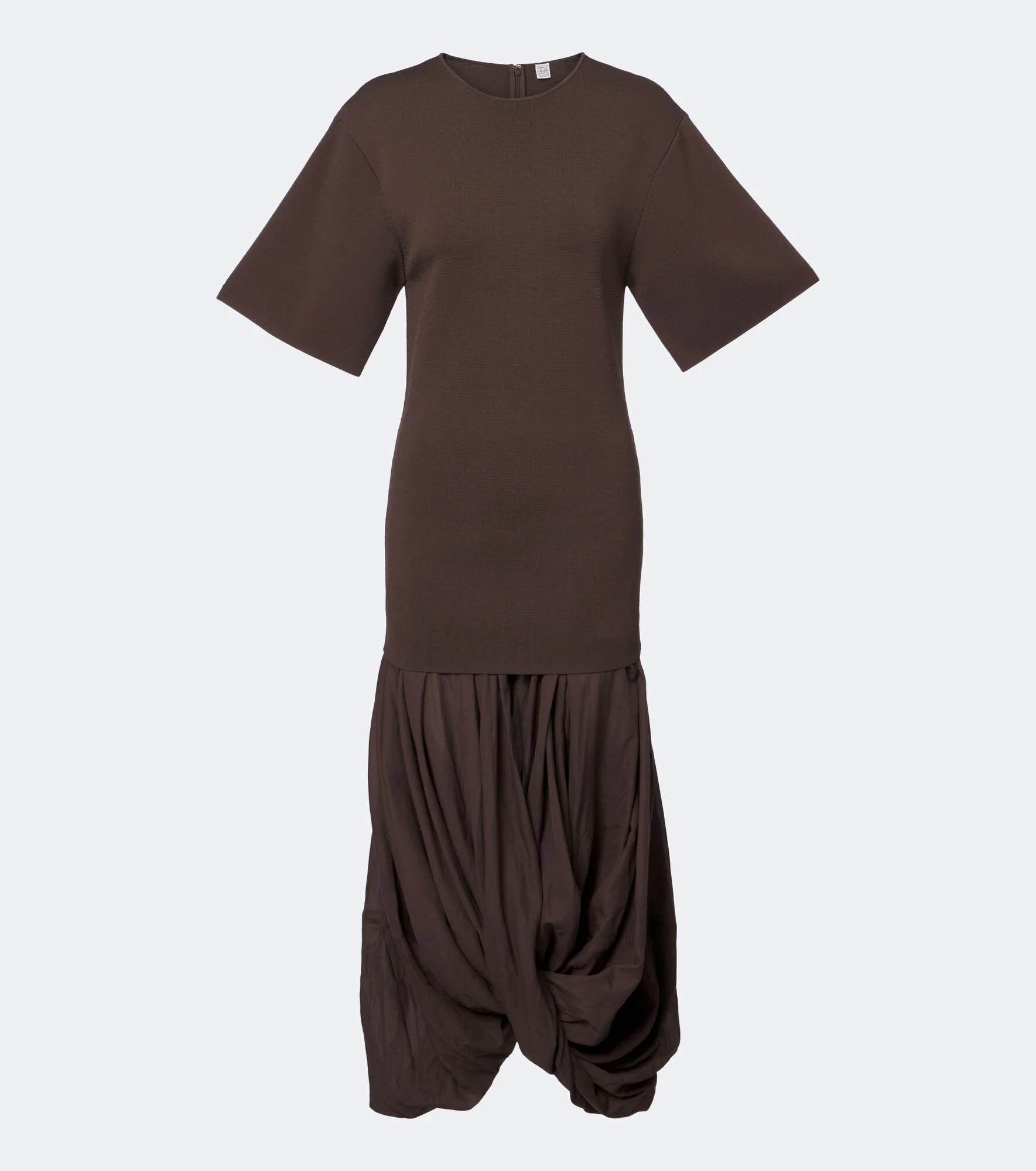 Cocoon midi dress - 1