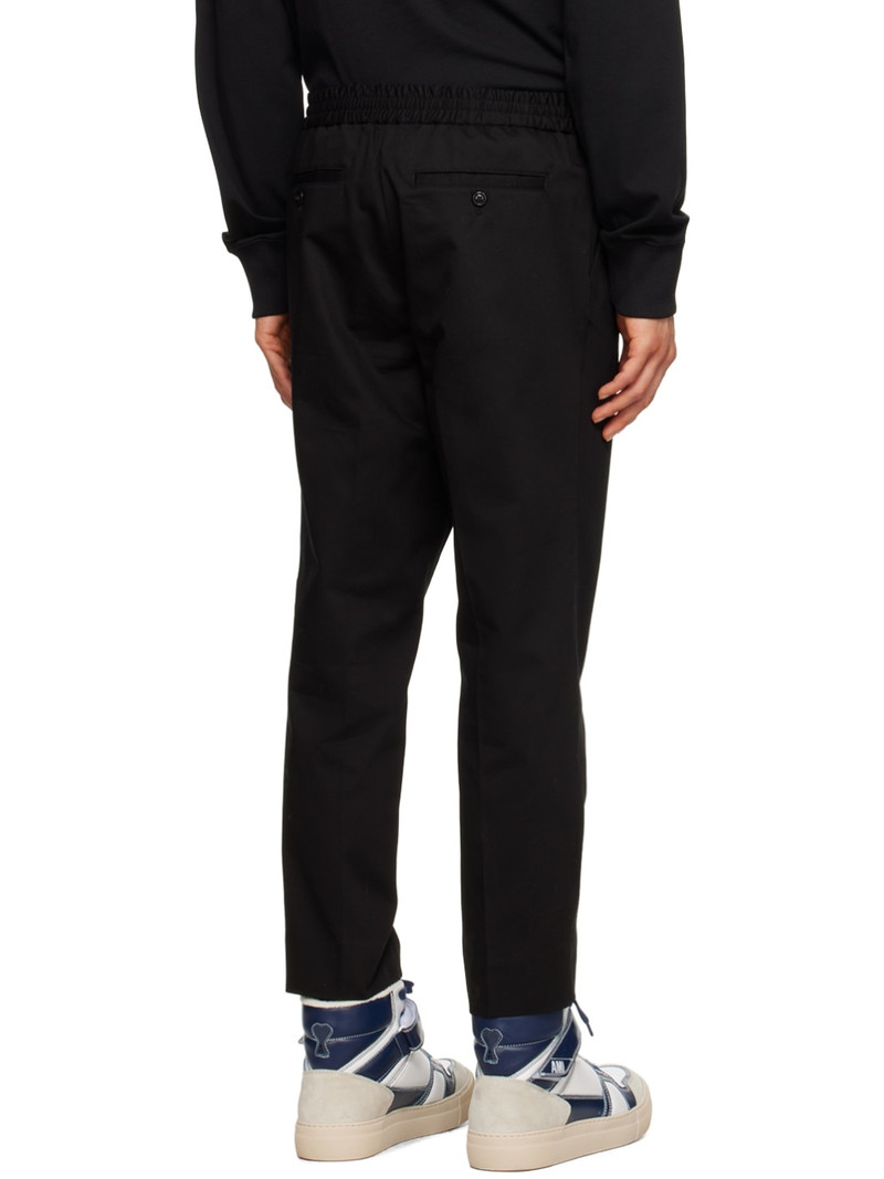 Black Elasticized Trousers 3