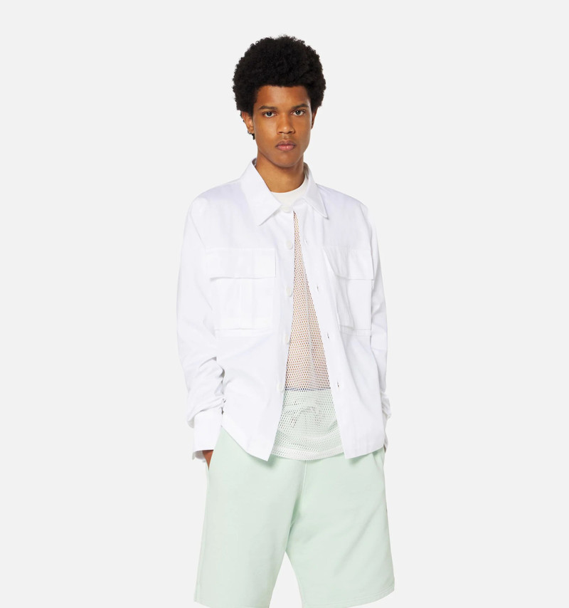 AMI Paris Overshirt With Ami Satin Label outlook