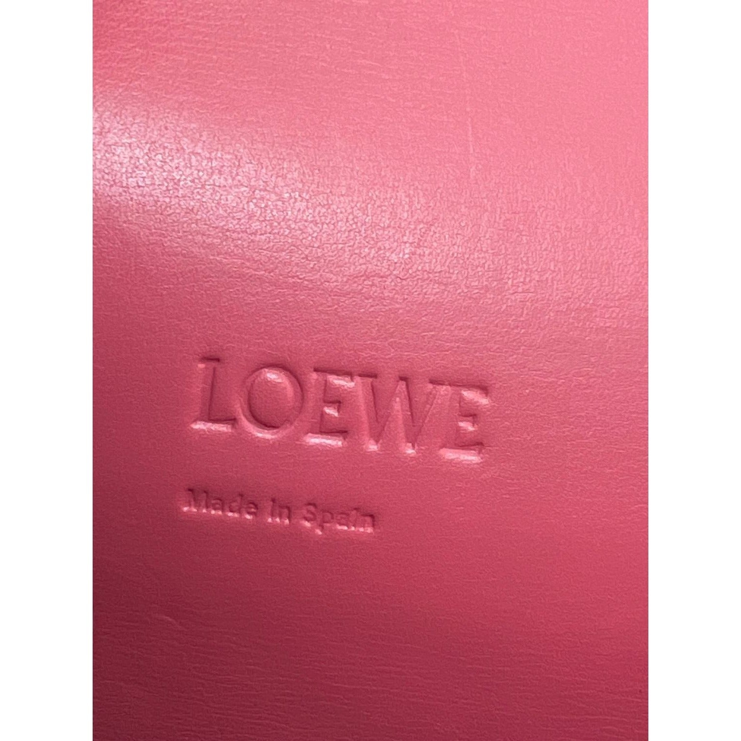 Loewe Medium Barcelona Pink Leather Shoulder Bag - 5