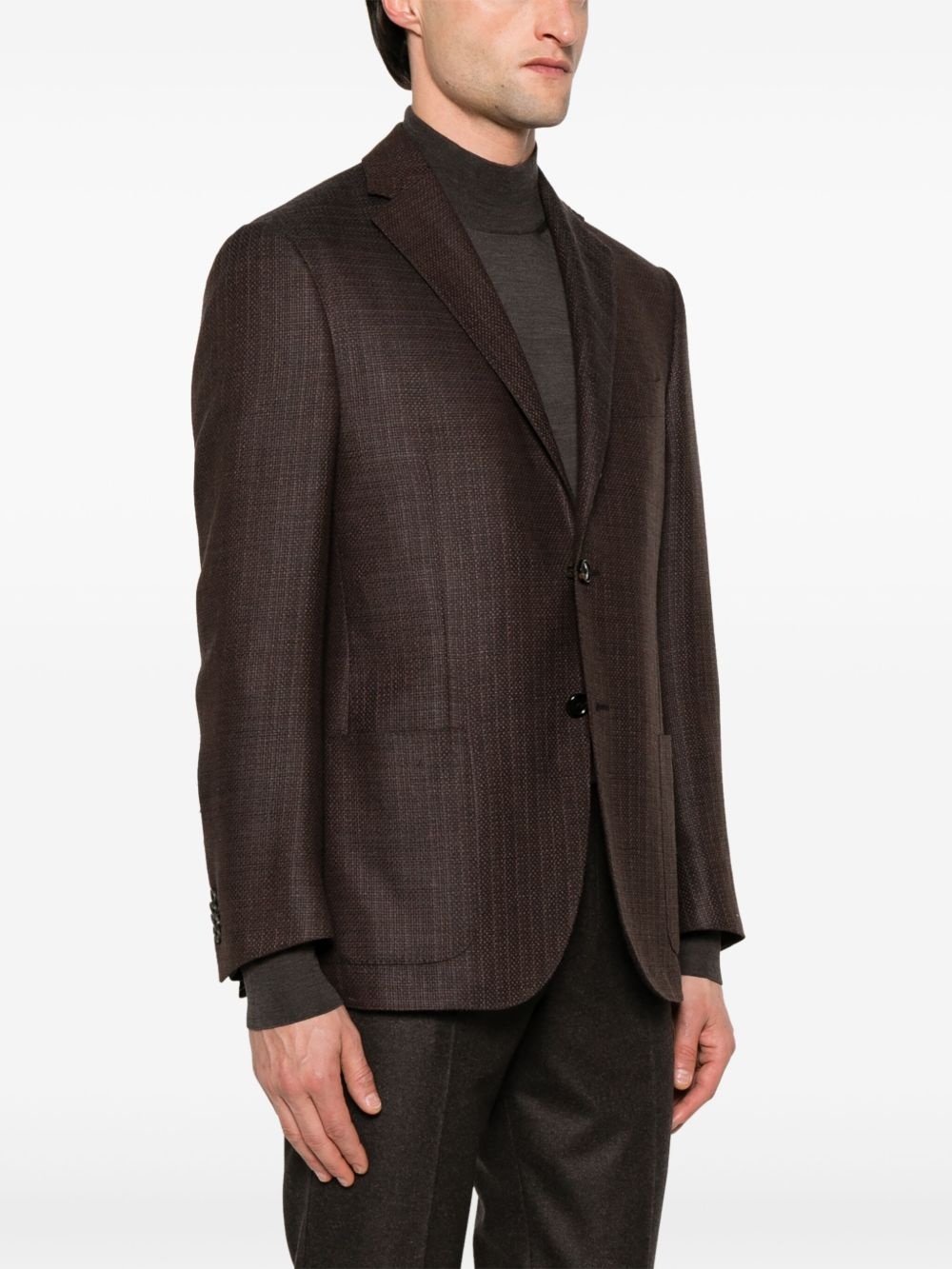 single-breasted blazer - 3