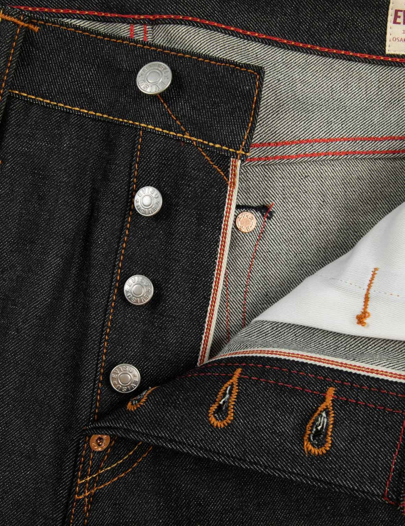 KAMON BROCADE APPLIQUE DAICOCK CARROT-FIT JEANS #2017 7