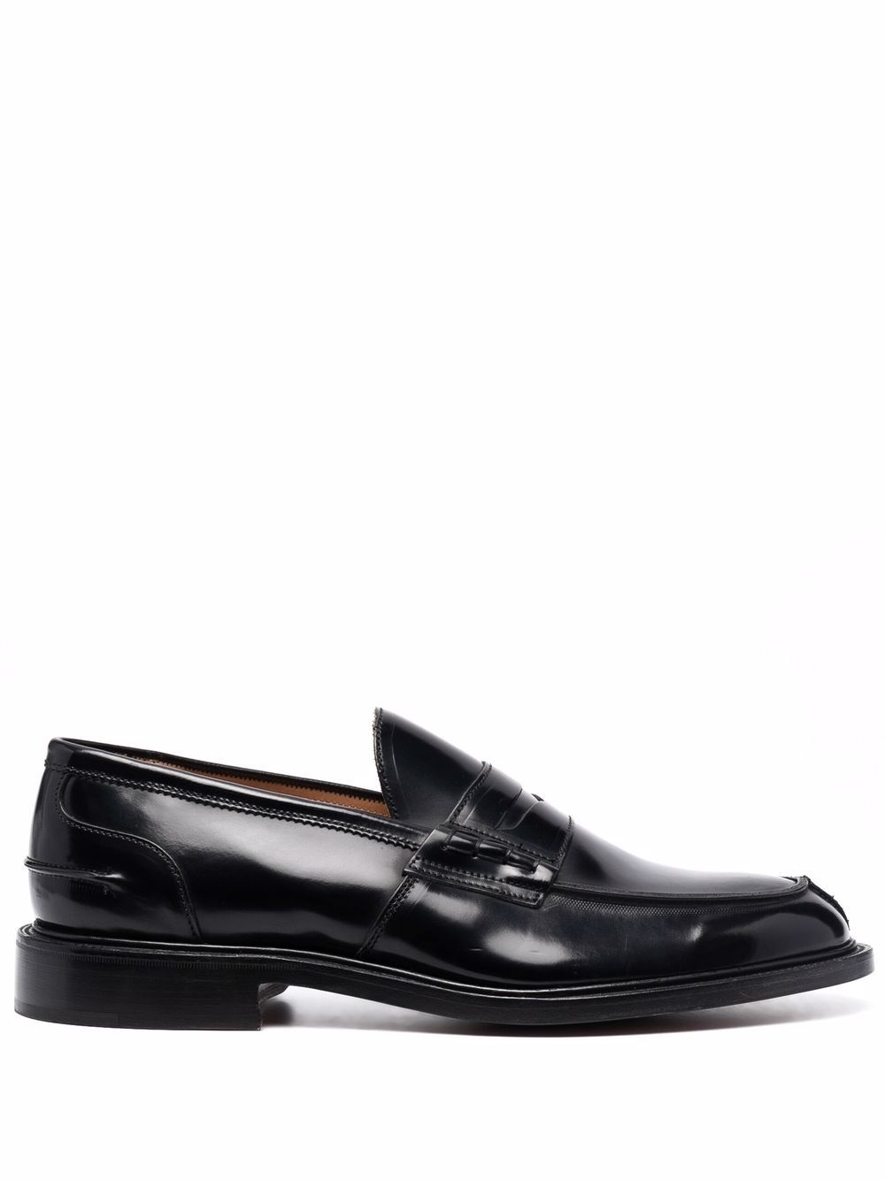 leather loafer shoes - 1