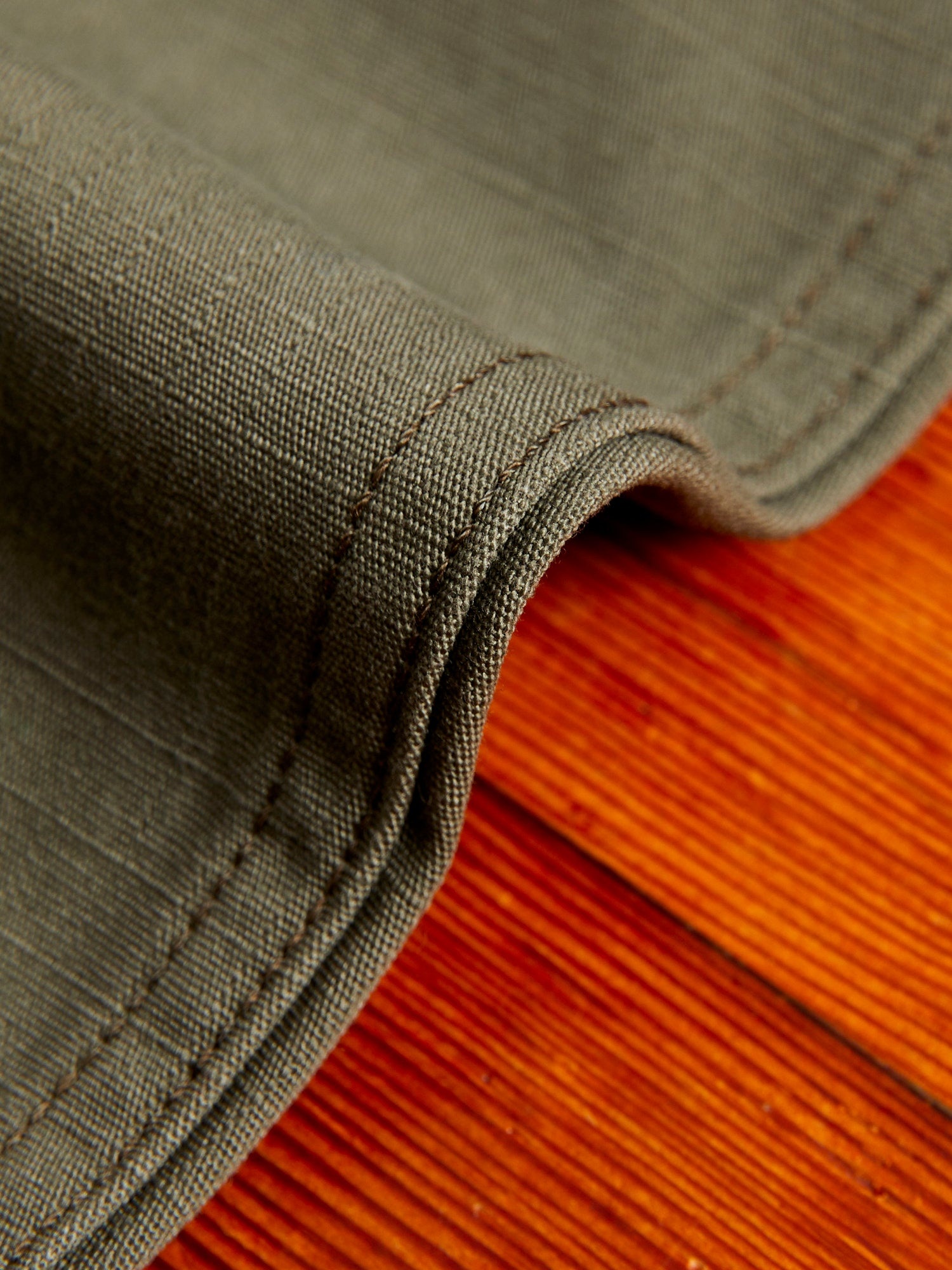 Fatigue Pants in Olive Heavyweight Cotton Ripstop - 8