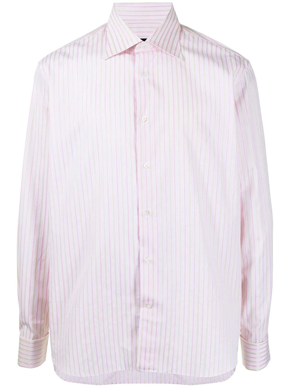 striped cotton shirt - 1