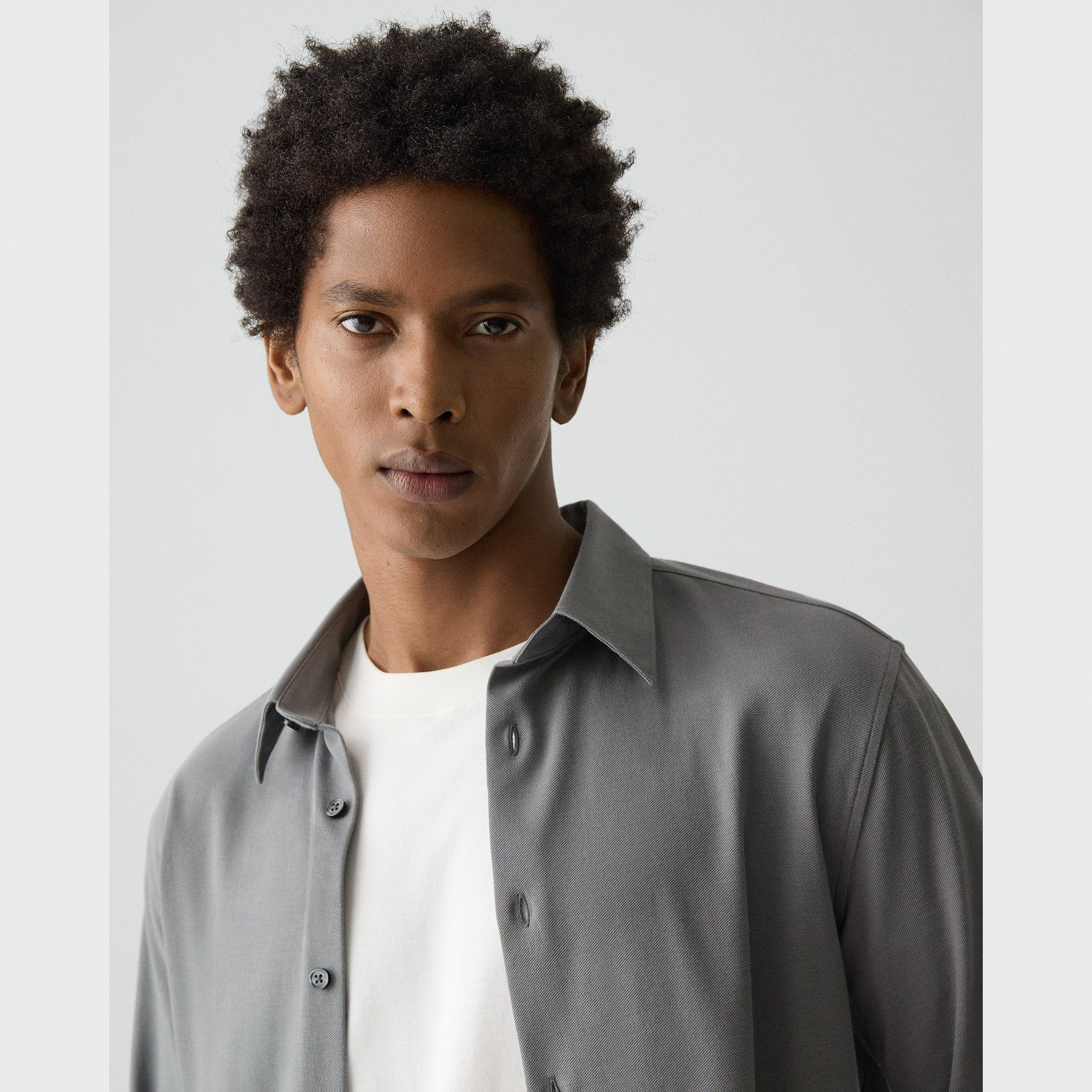 Sylvain Shirt in Structure Twill - 5