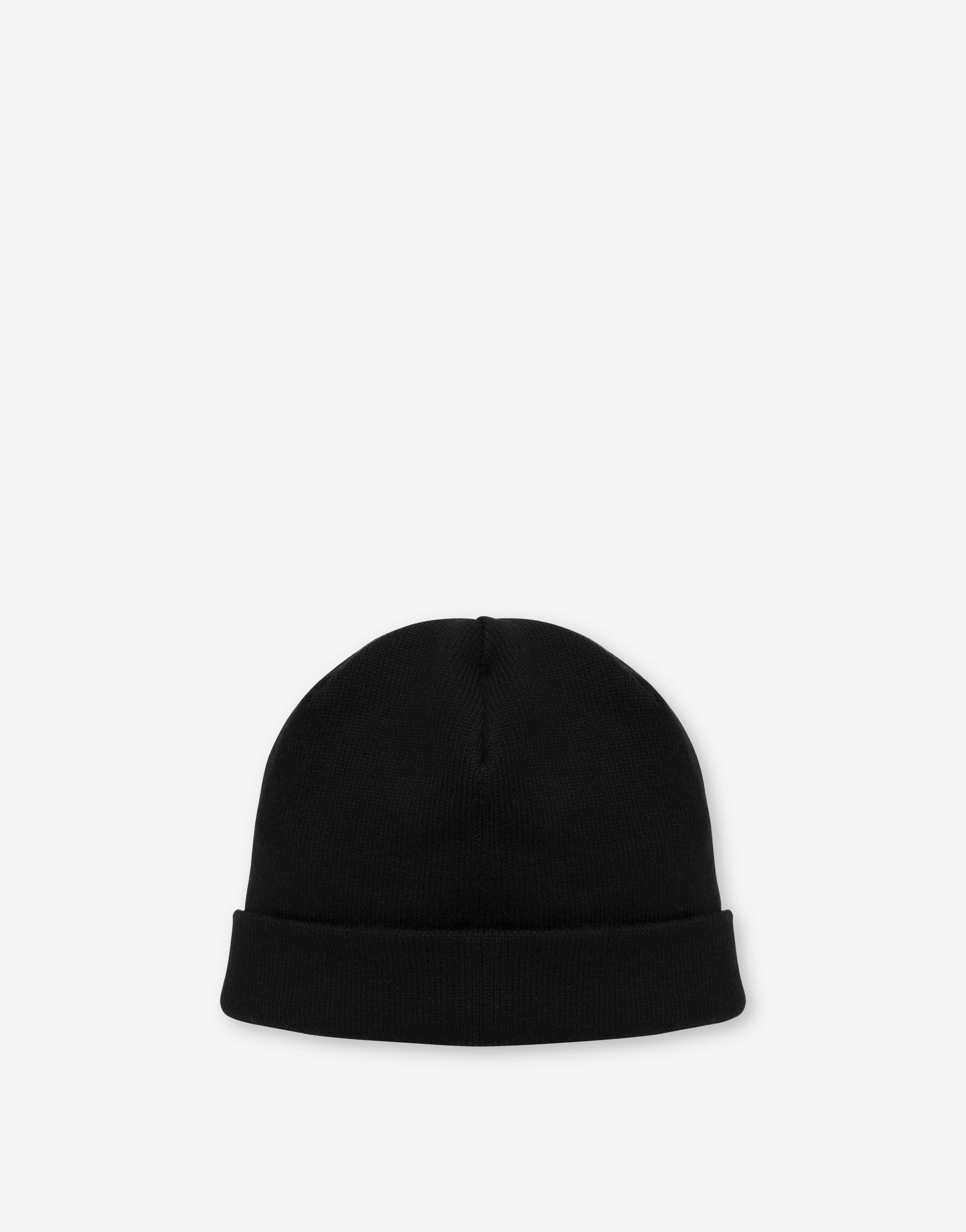 TEDDY PATCH WOOL HAT - 2