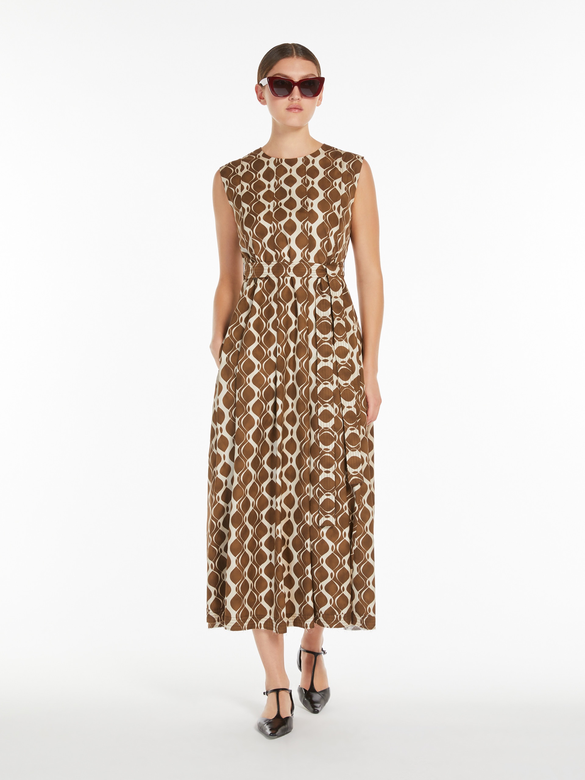 AMATI Dress in printed poplin - 2
