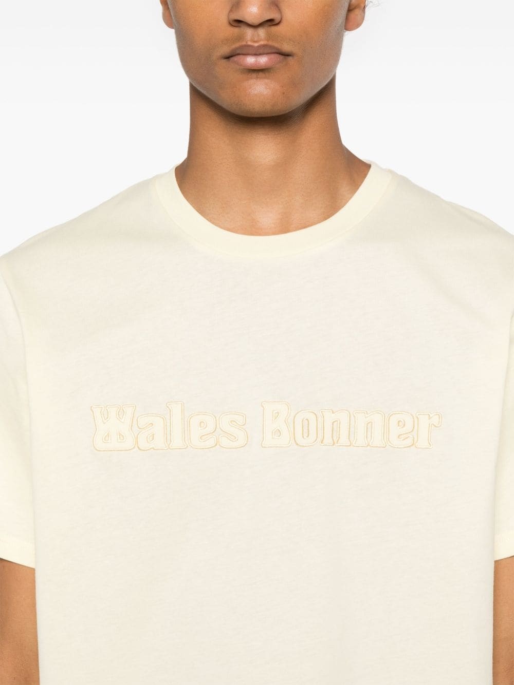 logo-patch cotton T-shirt - 5