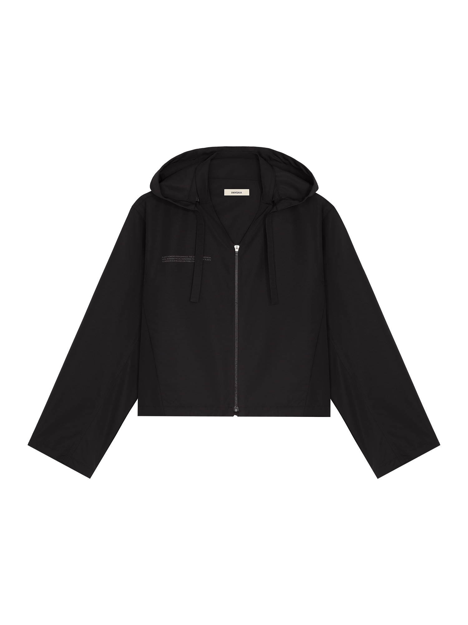 Women’s (gaia)PLNT Nylon Cropped Jacket - Black - 2