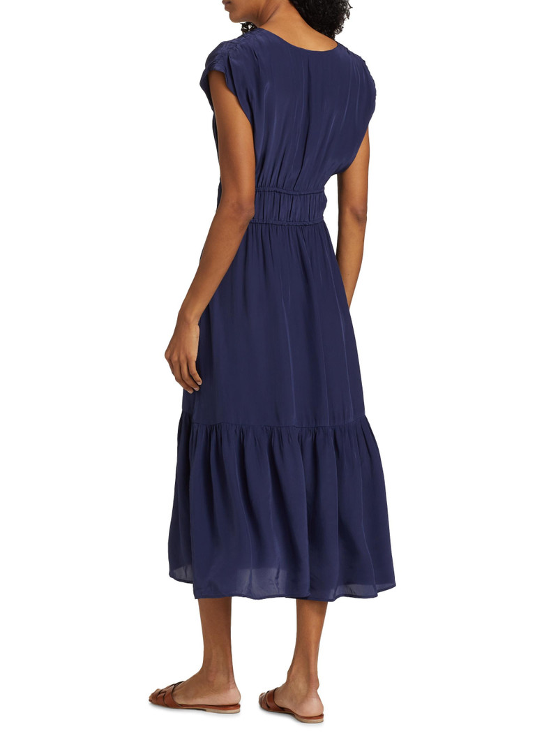 Women's Aletta Tie-Waist Midi-Dress - Admiral Blue 5