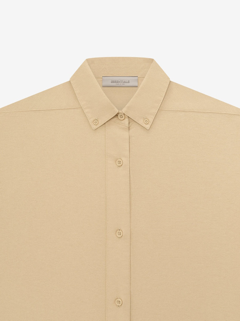 ESSENTIALS Womens LS Oxford outlook