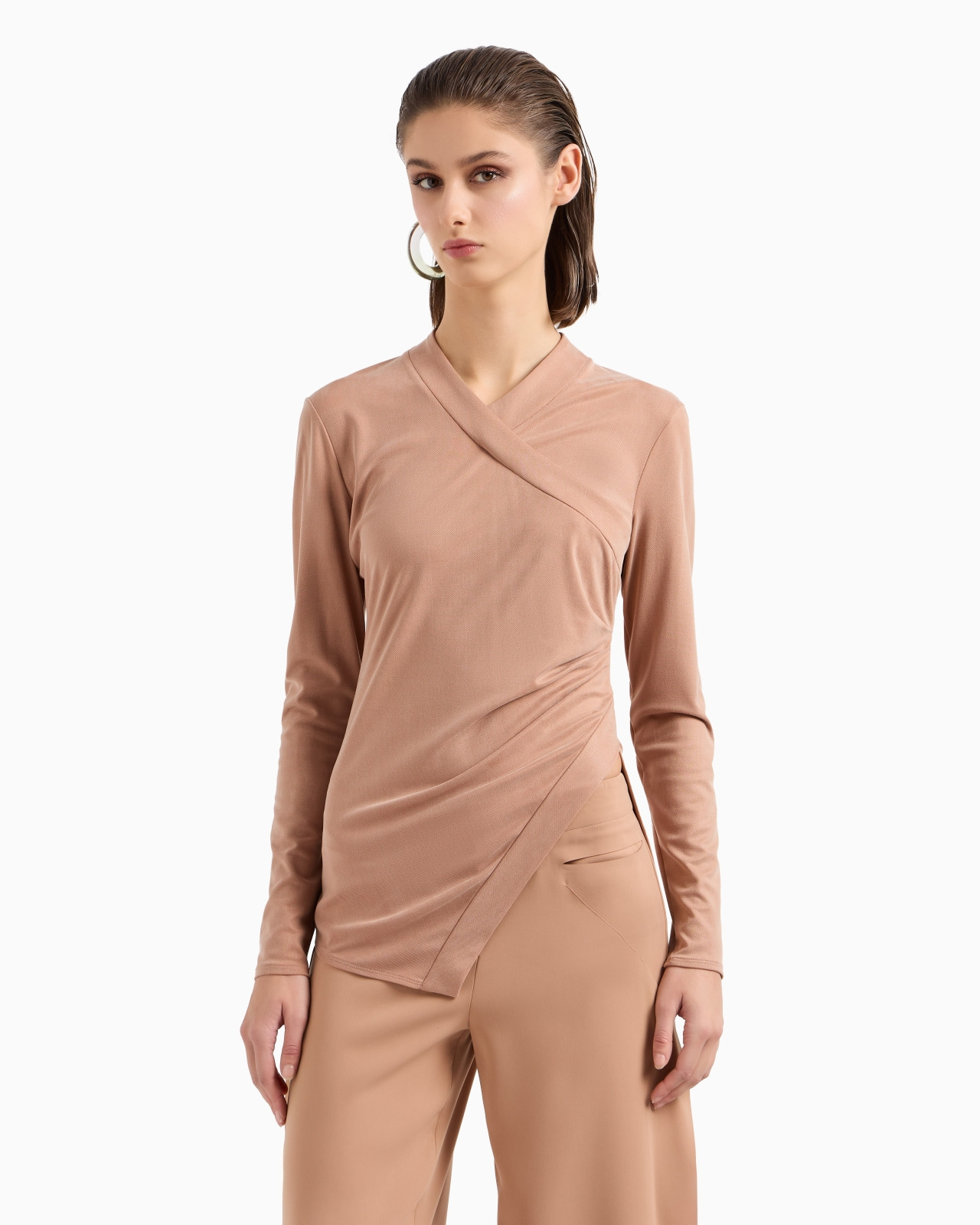 CUPRO JERSEY JUMPER - 4