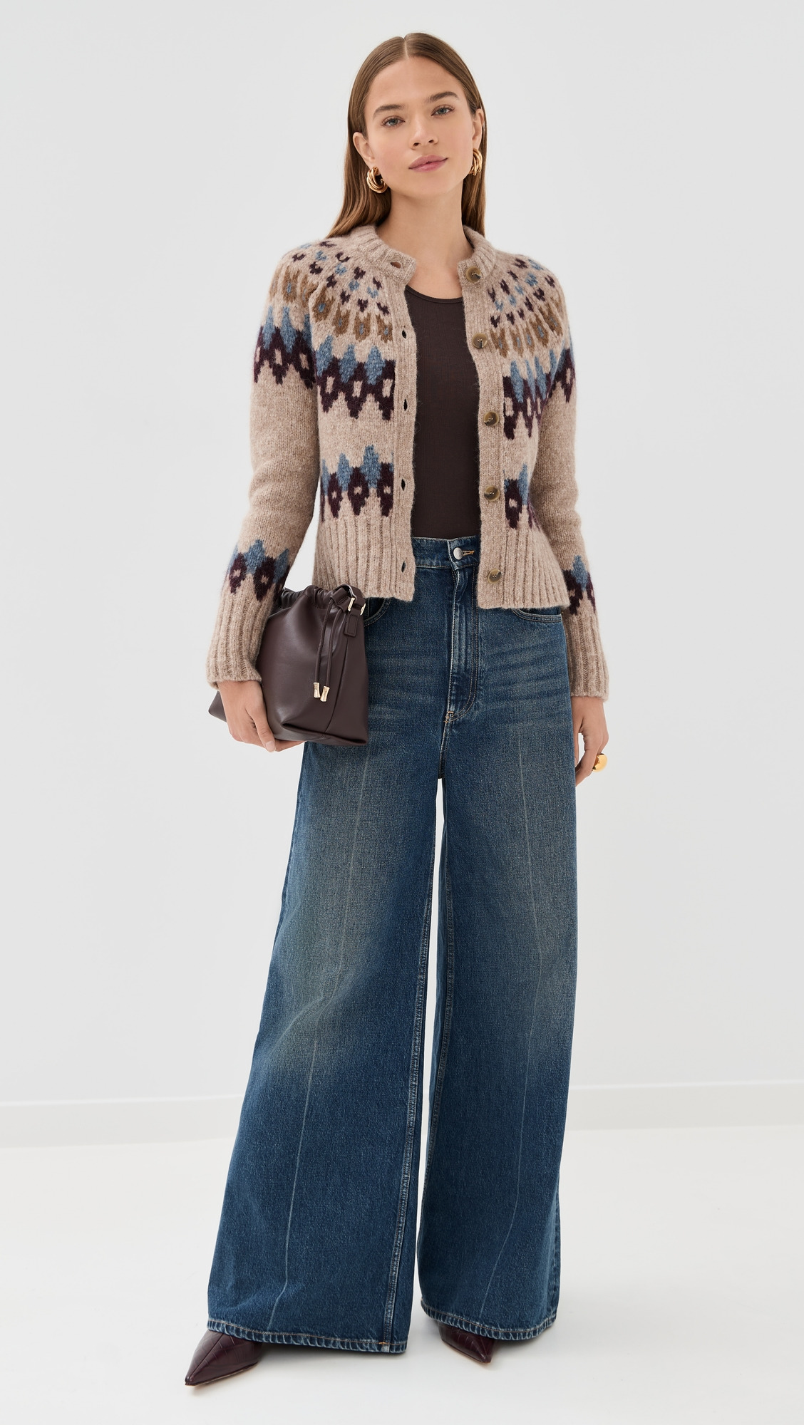 Christina Fair Isle Cardigan - 4