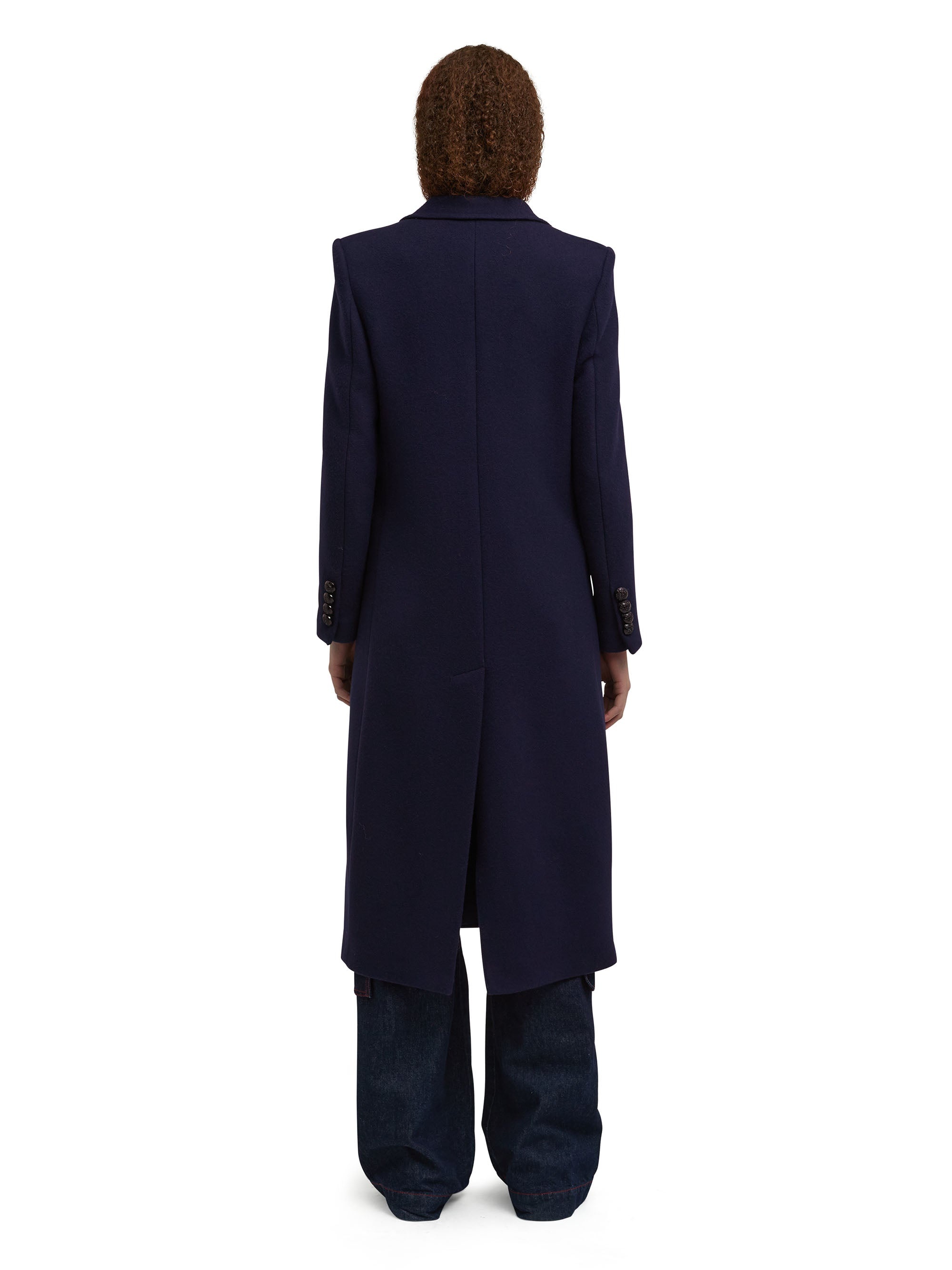 Virgin wool coat in "Wool Felt" - 4
