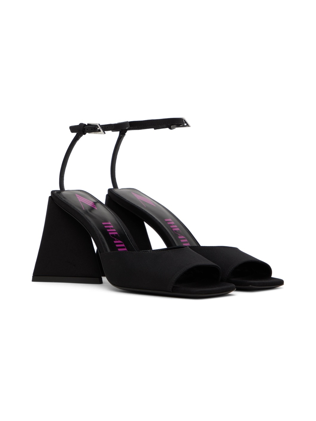 Black Piper Heeled Sandals - 4