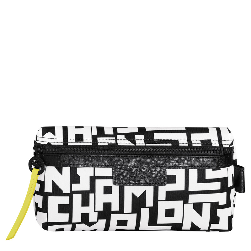 Le Pliage LGP Pouch Black/White - Canvas 1