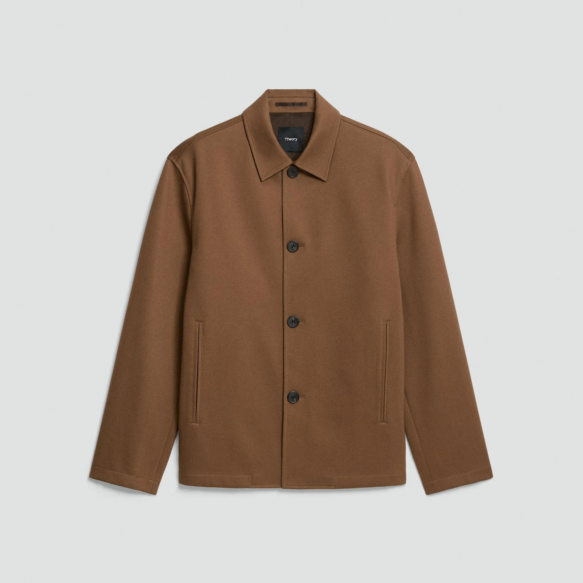Chore Coat in Knit Twill - 1