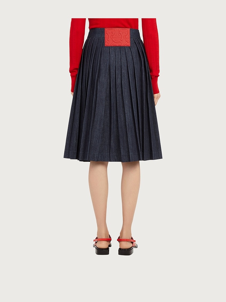 DENIM SKIRT - 4