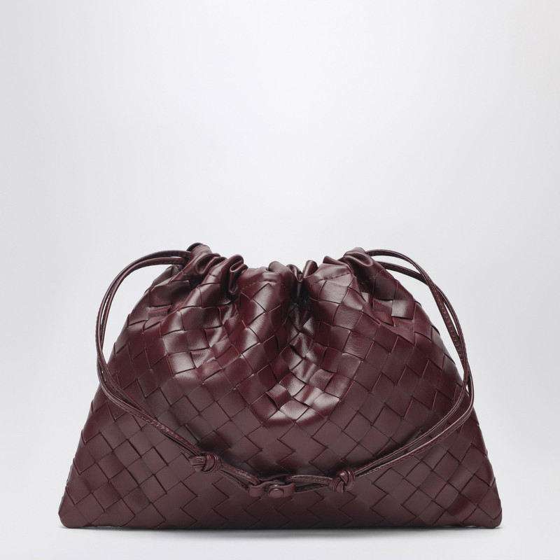 Medium Intrecciato dustbag in Barolo 4