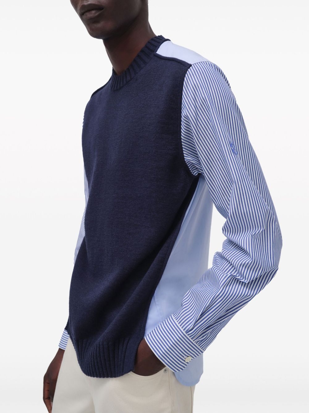 Benji panelled jumper - 5