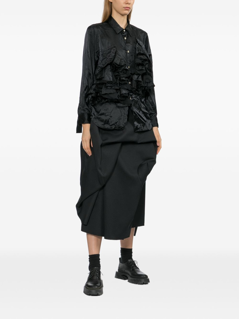 Comme Des Garçons ruffled shirt outlook