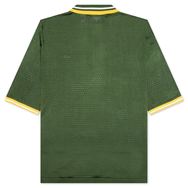 AWAKE NY MESH POLO - GREEN outlook