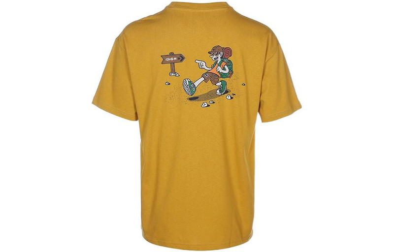 Converse Converse Explorer Graphic T-Shirt 'Yellow' 10022785-A02 outlook