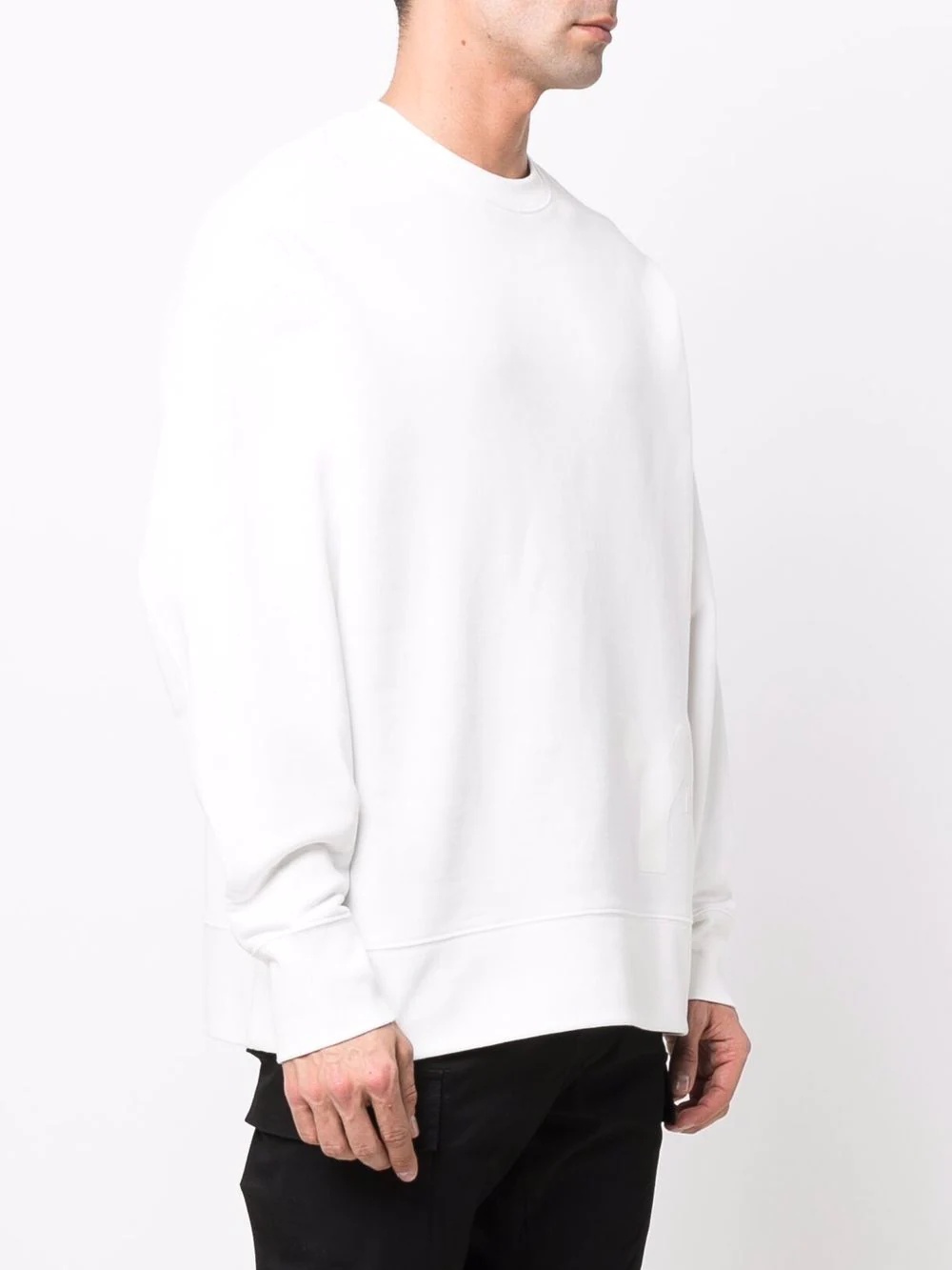 crewneck longsleeved sweatshirt - 3