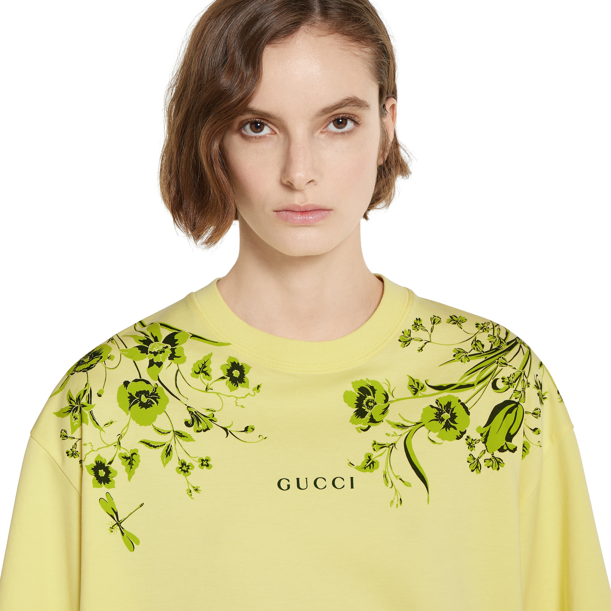 Soft cotton jersey T-shirt with print - 5