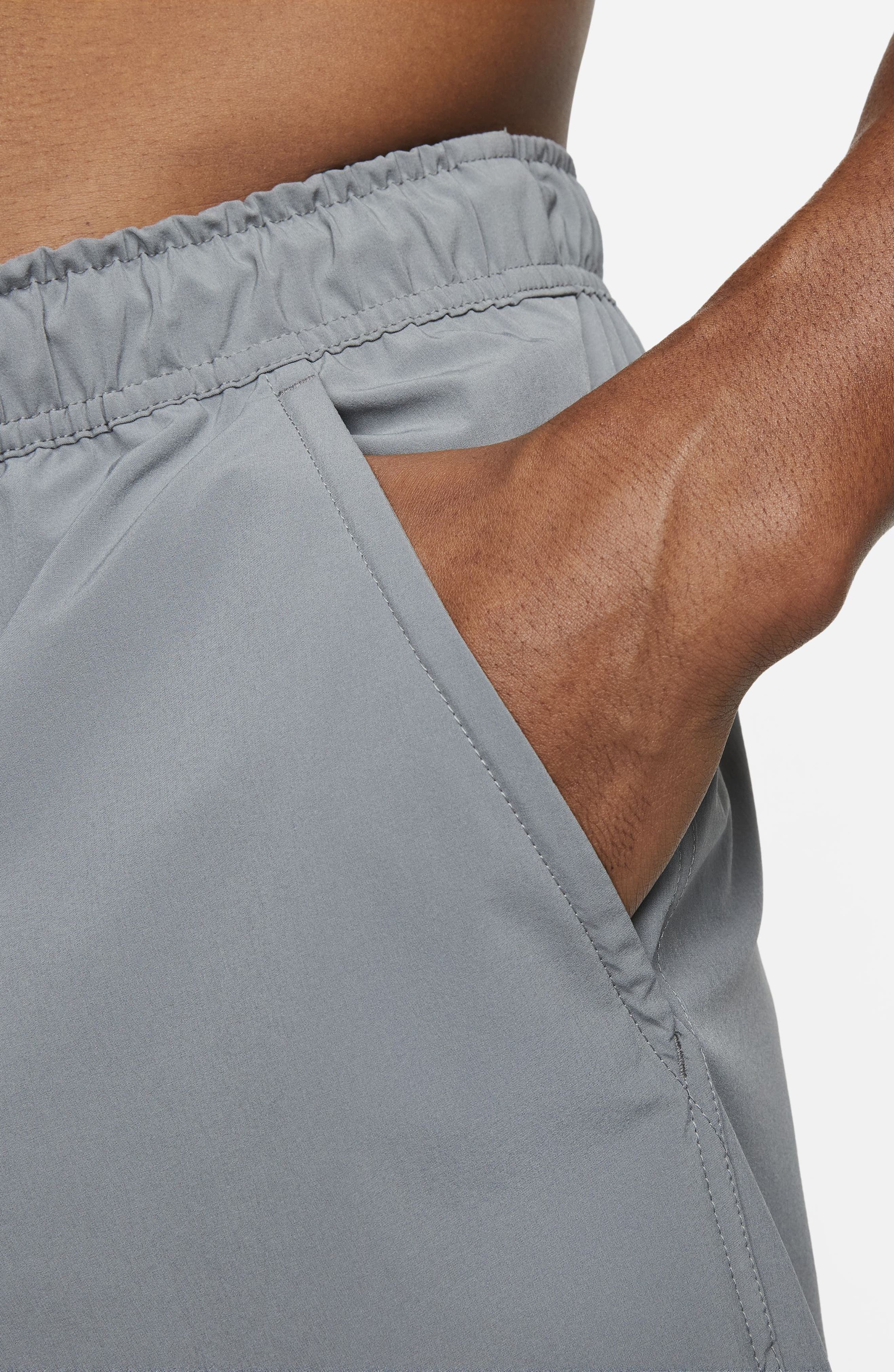 Nike Dri-Fit Unlimited 5-Inch Athletic Shorts in 084 Smoke Grey/black at Nordstrom - 3