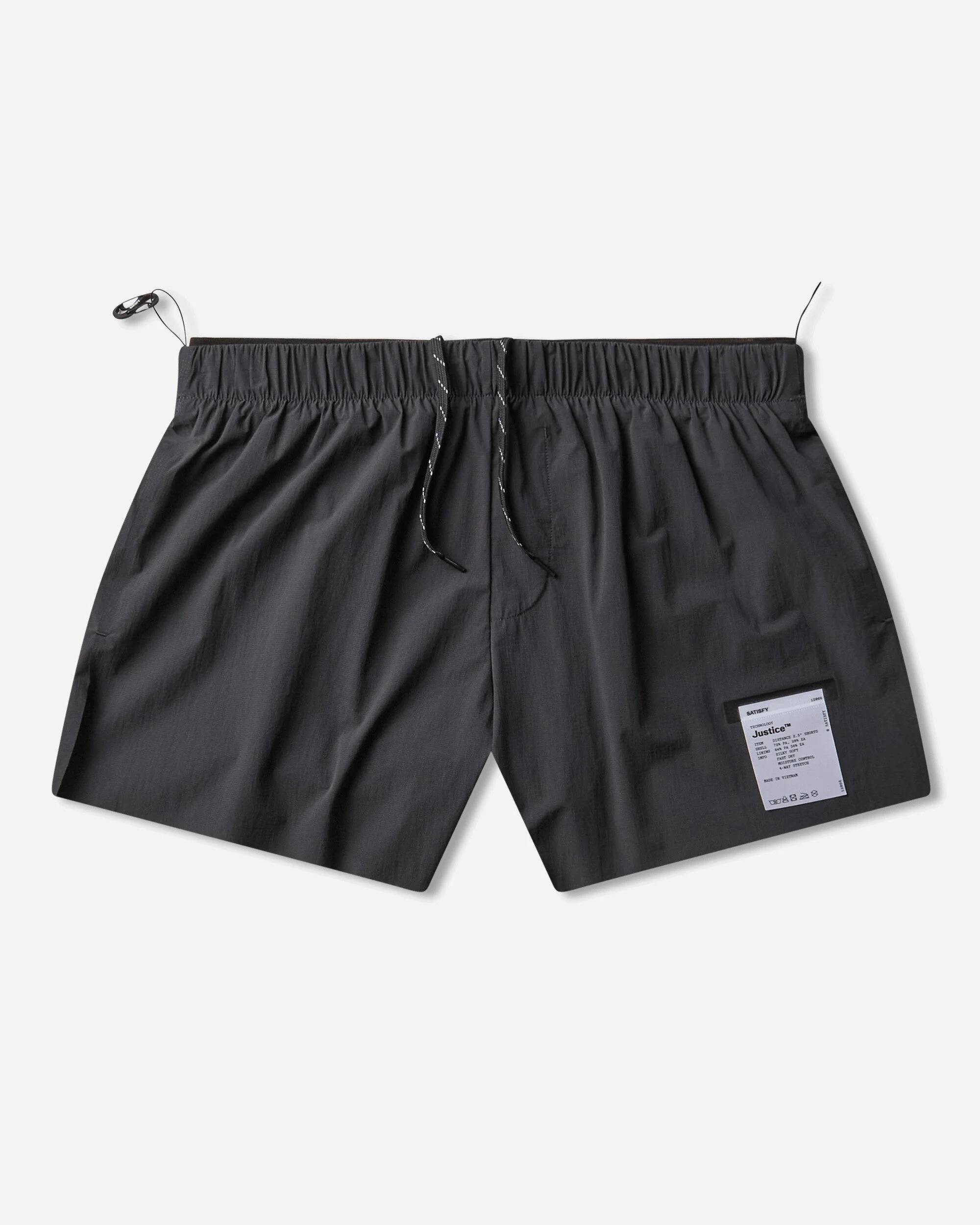 Men's Justice Distance 2.5in Shorts Black - 1