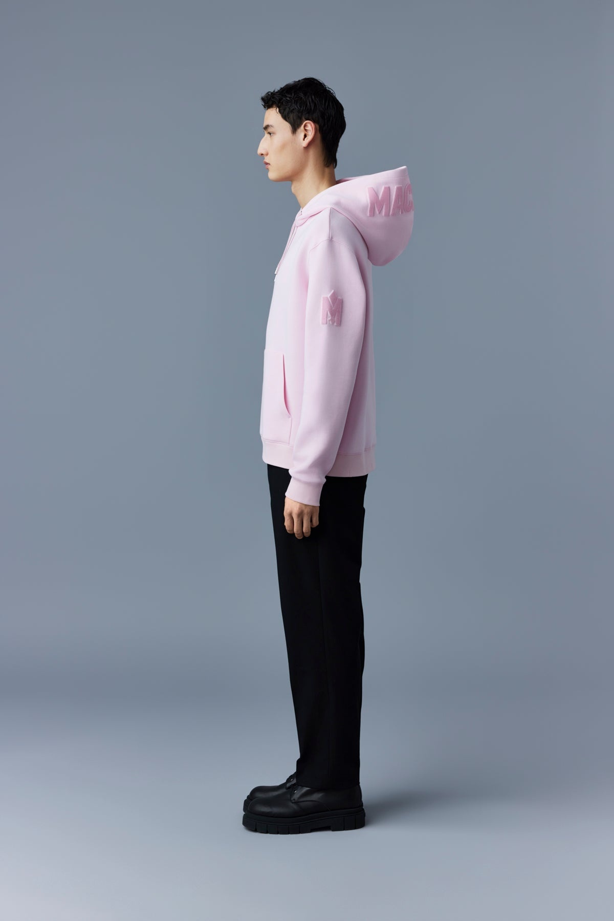 KRYS hoodie with velvet embroidery - 3