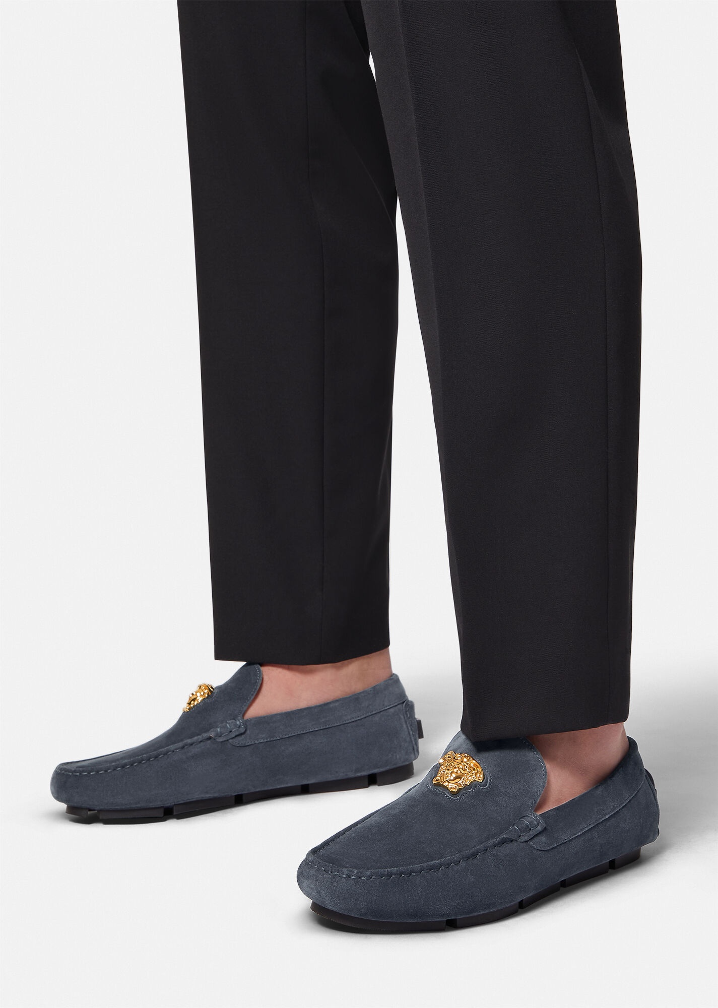 La Medusa Suede Driver Shoes - 5