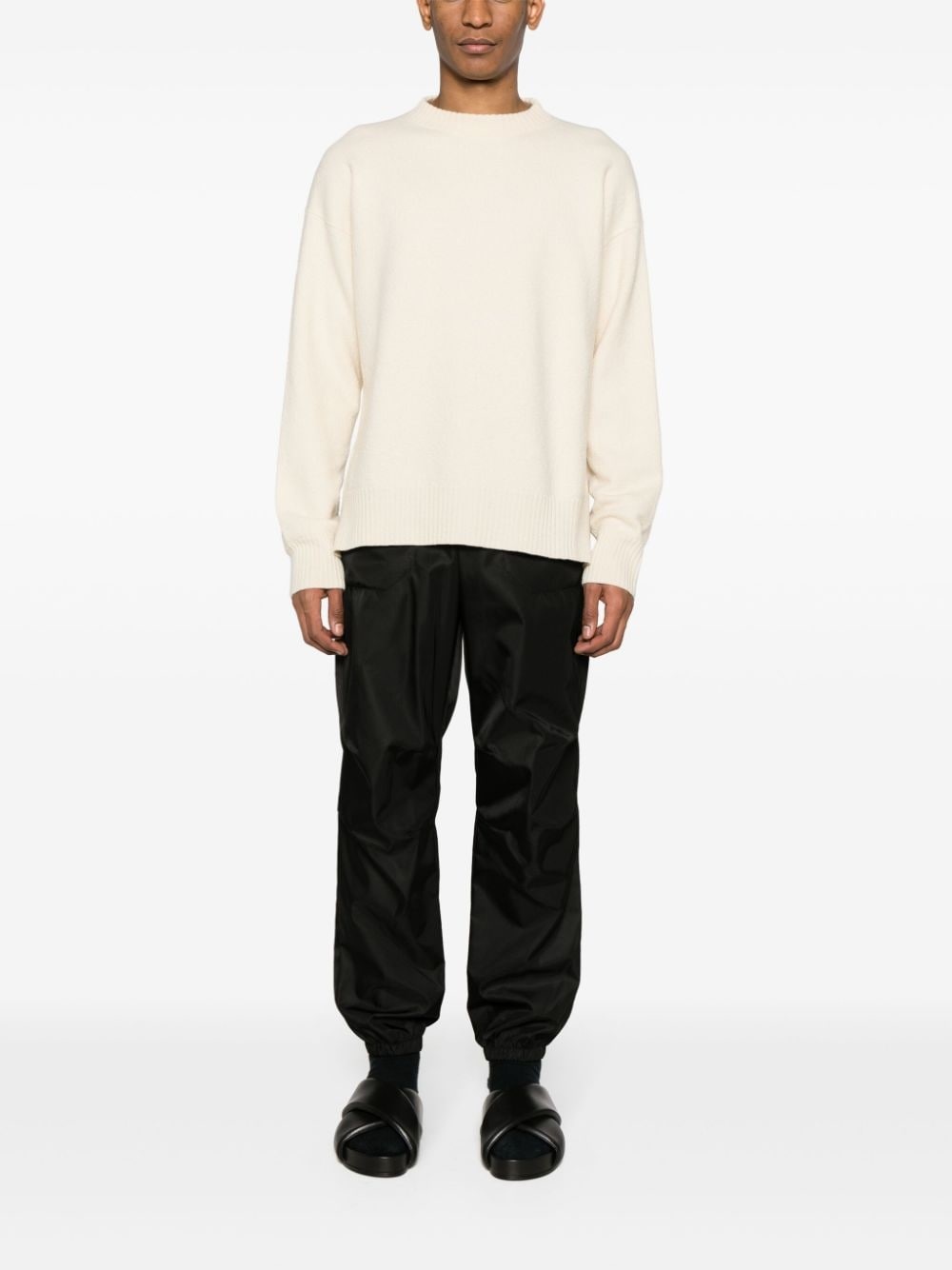 bouclÃ© wool jumper - 2