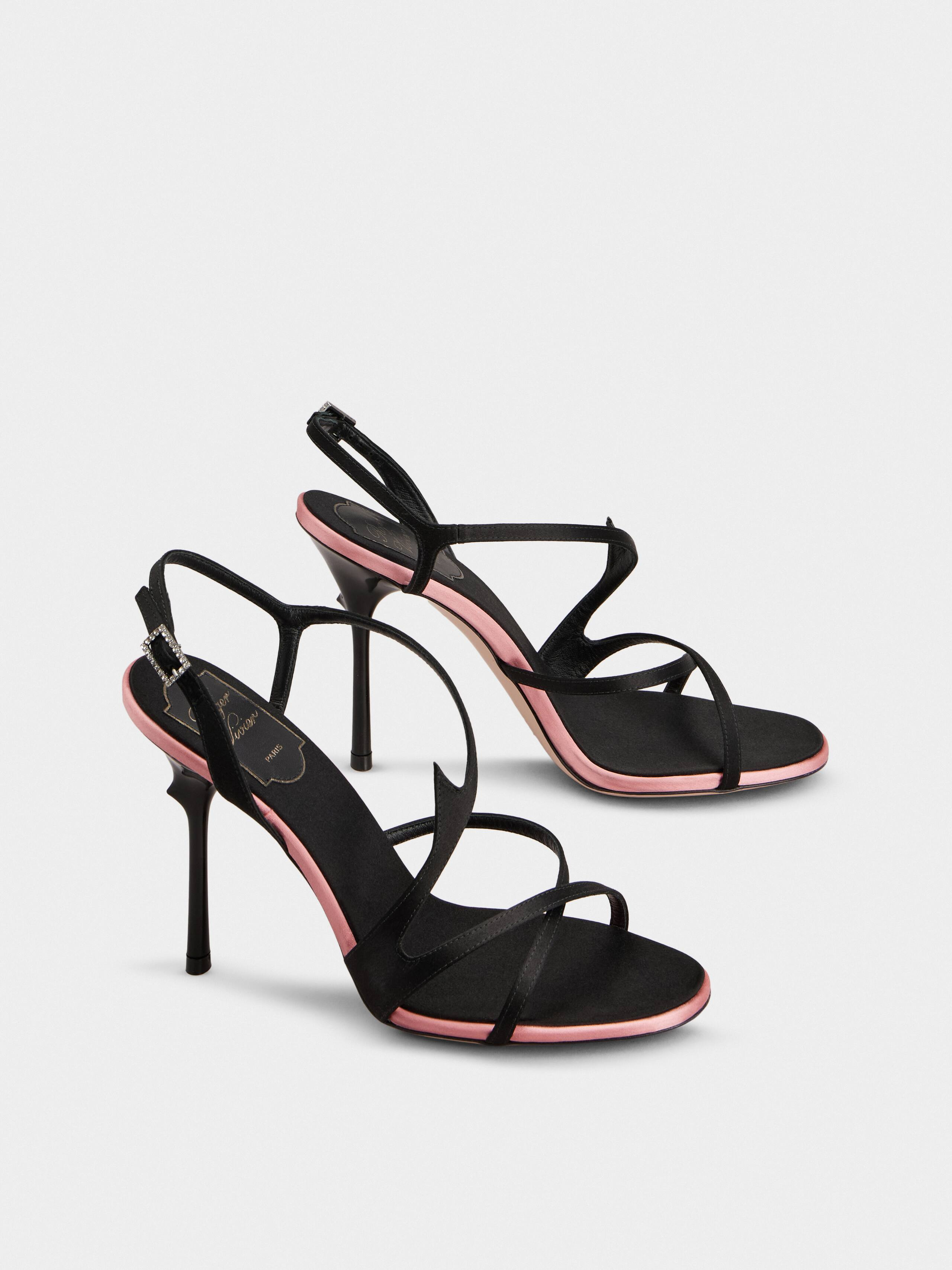 Rose Vivier Sandals in satin - 2