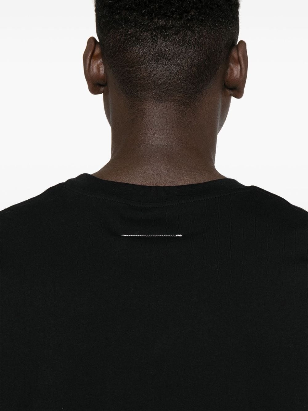 numbers-motif cotton T-shirt - 5