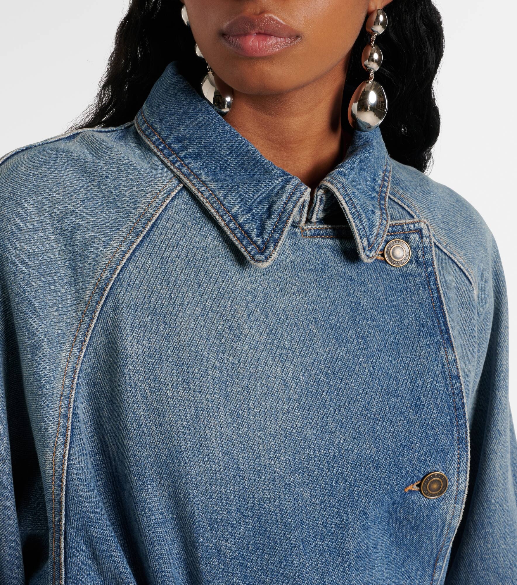 Brekka denim coat - 4