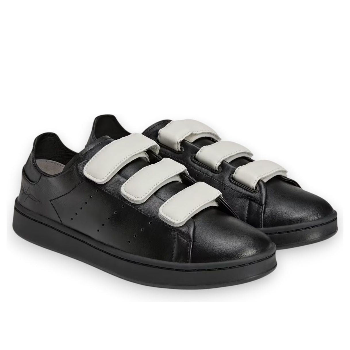 adidas Y-3 Stan Smith Velcro 'Black Orbit Grey' JR4224 - 2