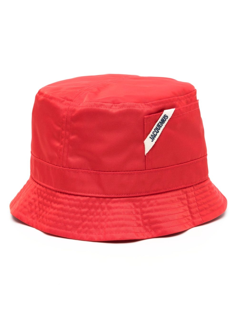 Le Bob logo-strap bucket hat - 1